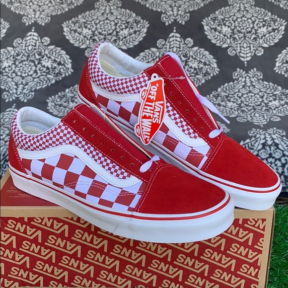Vans Other - VANS OLD SKOOL MIX CHECKER CHILI PEPPER MEN’S